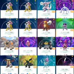 ✅TL40_伝説個体値MAX:8体•伝説:322体・PvPポケモン大量