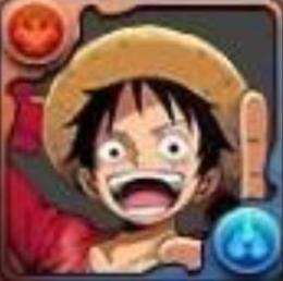 ルフィ+魔法石7550個+モンスター合計600-800体(コラボキャラワンピース、