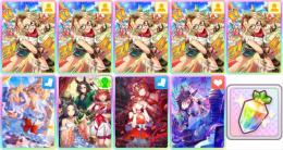 【画像の所持】初期垢 ジュエル170000個以上！SSR突破石1枚+SSR確定チケット2枚+星3ウマ
