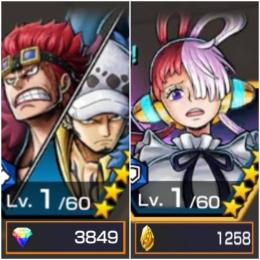 キッド＆ロー ウタ 虹のダイヤ3849 金のかけら1258 初期垢