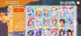 リセマラ⭐️5×9水着わため1凸、ノエル、フレア、ぺこら、フワワ、こより1凸、莉々華