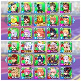 白猫テニス キャラ数239体 