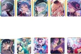 Ave Mujicaコンプ 三角初華+若葉陸+豊川祥子+幡海鈴+祐天寺にゃむ+他x5