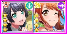 渡月丽+濑户莉夏+4星キャラ1体（ランダム）+ダイヤ140000-150000個+星4ユニット確定ガ