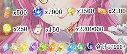 石1800000個以上+SSR 20-35+SSR確定チケ5-10枚 lv130前後