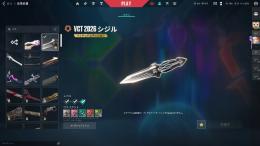 VCT2026ナイフ➕10万以上課金　LV90アカウント