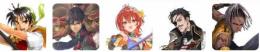 主人公リアン+ゲオルグ+ロッテ+エギル+ガスパー　初期垢