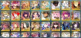【即購入可】★5サーヴァント40体以上　宝具Lv5：20種以上