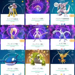 🔸PTC垢TL42•伝説個体値100:4体•個体値100:110体•色違い65体•コイン948枚