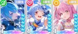 星街すいせい 兎田ぺこら 姫森ルーナ