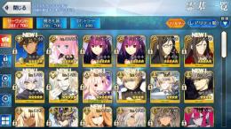 アルクェイド(10/10/10・宝具5) 　キャストリア(9/9/9) 　カレイドスコープ