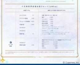 グラブルフェス2023 パンフレット 特典「十天衆限界超越お助けセット(Lv140 ver.)