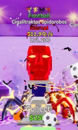 復刻無し⚽️4変異フットボール蜘蛛 Lv200⚽️早い者勝ち