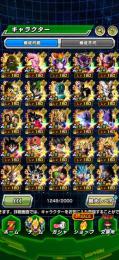 ドッカンバトル引退垢　LRキャラ多数　ランク800↑　フェス限URも多数います