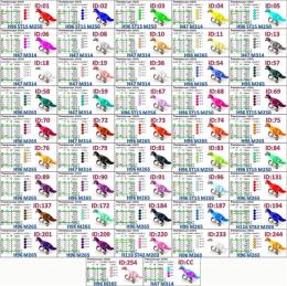 ✨最終ステ テリジノ✨🌈47色🌈【クローンペア200円】