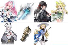 {Asia}初期垢レベル8 エイメス+モチーフ武器と千咲とザンニー+モチーフ武器とフィービーとヴェリ