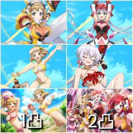 石58920個【最強初期アカ シンフォギアコラボコンプ+URキャラ24体所持】