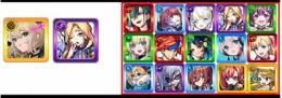 エル+ルシファー+赤枠内でキャラ（ランダム）4-13体+オーブ4100-5000個