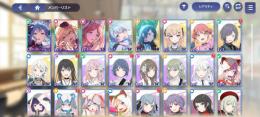 リセマラSSRキャラ×3（祥子等）スナップ×6