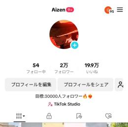 【収益化済み】再生数1700万↑フォロワー数2万↑いいね数19.9万↑TikTokアカウント📸