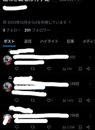 高アクティブ全リアル日本人250↑フォロワー