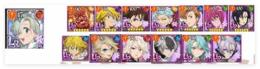 画像キャラ+ダイヤ2100個+UR選択石1+SSR券20+ガチャ券18+レベル90UR24-30体