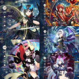 【破格】🌈混沌仮面 4周年ミリム 4.5周年ギィ ヴェルザード1凸 魔晶石1795個 初期垢