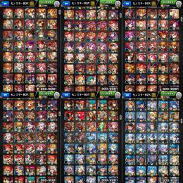 【廃課金👑最強キャラ大量❗️轟絶運極26種🍀】ヤクモ4ネオ7ソロモン4ちはや2ルナまどか