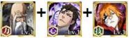 黒崎一護+藍染惣右介+山本元柳斎重國+霊玉18000+★6キャラ7-10体+★5キャラ50-100体
