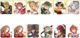 初期垢 PUx6リアン+マリエ+ジーン+ルック+シーリーン+ハンフリー+ゲオルグ+メース+