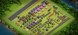チャンピオンリーグ3クランレベル15とTH14 TH13 ×2セット