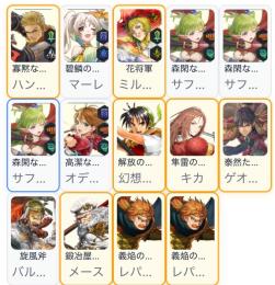 完全初期垢 PUx7リアン+マリエ凸+ルック+サフィア+ジョウイ+オデッサ+ゲオルグ+