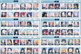 固有1↑136人 全フェス限アタッカー固有4 所持キャラ216人 Lunatic撃破アカウント