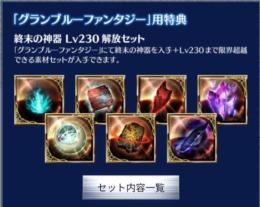 即対応最安値ルシファー購入特典「終末の神器 Lv230解放セット」シリアルコード 