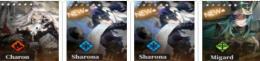 カロン+ミジャード+キシローナ凸1+★5クレーケン+ワタリ　リセマラ