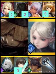 🔴限定6種/神引き初期🔴💎石3.4万⭐️常闇の刃リンネ/水鏡リヴァナ/振袖アリス/カゲロウ⭐️