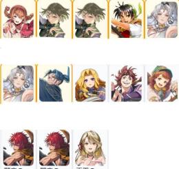 完全初期垢 PUx7 リアン+ジーン凸+ルック凸+マリエ+ルセリナ+アイリーン+ニック+