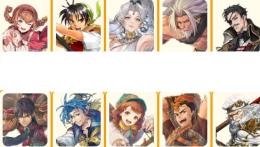 人気10体 主人公リアン+マリエ+ジーン+ゲオルグ+スタリオン+メース+ファラ+ガスパー