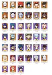 廃課金引退垢、完凸キャラ7体、神聖遺物多数、申鶴あり！