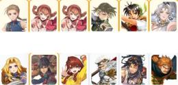 初期垢 SSR12体 PUx6 リアン+マリエ凸+ジーン+ルック+ジョウイ+ゲオルグ+メース+