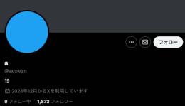 【平均imp1万越え】シャドウバンなし・裏垢女子アカウント