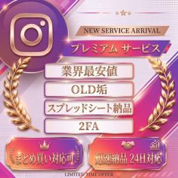 【instagram（インスタグラム）】業界最安値 10アカウント 早い者勝ち！！