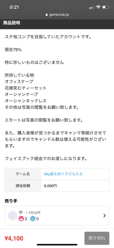 出品画像