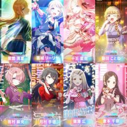初期垢 SSR×22フェス限2種 バレンタイン2種 十王星南 葛城リーリヤ