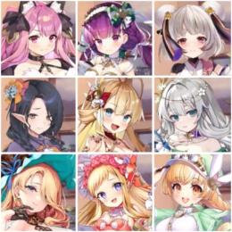 初期垢＊石10万💎✨️ 星5→56体(内限定13)