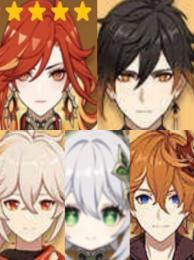 🌙(原神）Asia🌼★5×5 楓原万葉➕鍾離➕ マーヴィカ➕ナヒーダ➕タルタリヤ