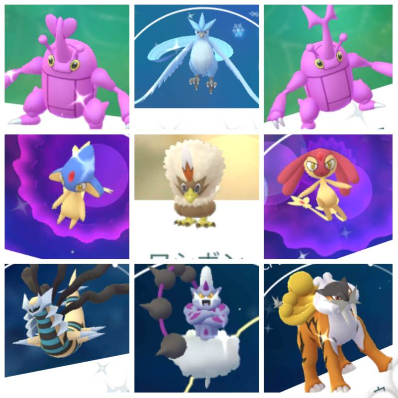 色違いアグノム エムリット東京産ワシボン ヘラクロス2体 ボルトロス他多数 通常マネネ ポケモンgoのアカウント売買サイト