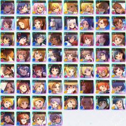 未進行 SSR60 美希 静香 琴葉 千鶴4種など