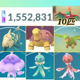 TL40■色違い10✨ジーランス、コータス、トロピウス、プルリル♂、プルリル♀、ブルンゲル♀など