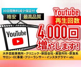 再生回数＋4000回増加✅減少保証あり✨格安2000円で+4000回！